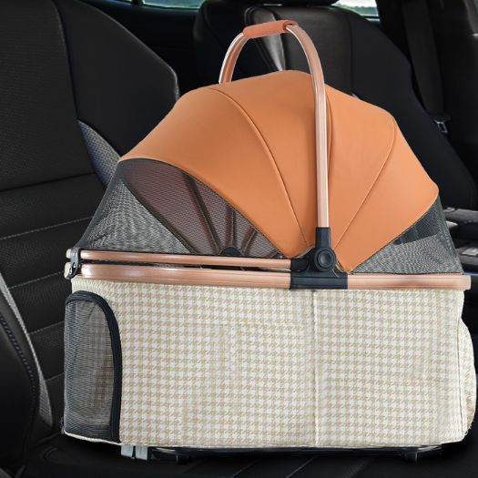 Foldable Medium Pet Stroller for Large Dogs & Pets