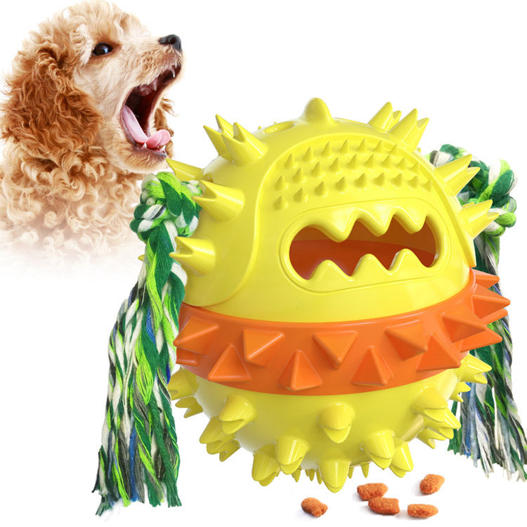 Suction Cup Dog Tug Toy – Durable TPR Interactive Toy for Dogs of All Sizes