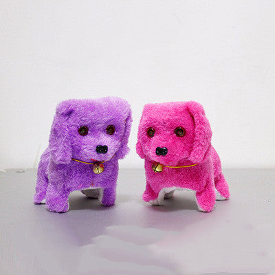 Electric Musical Plush Dog Toy with Sound & Walking Movement