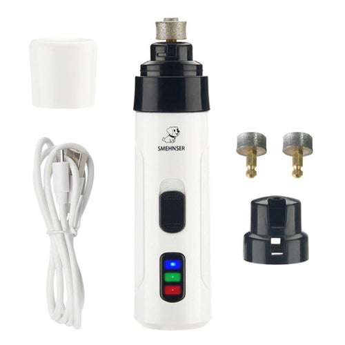 Cordless Pet Nail Grinder – Quiet, Rechargeable & Gentle