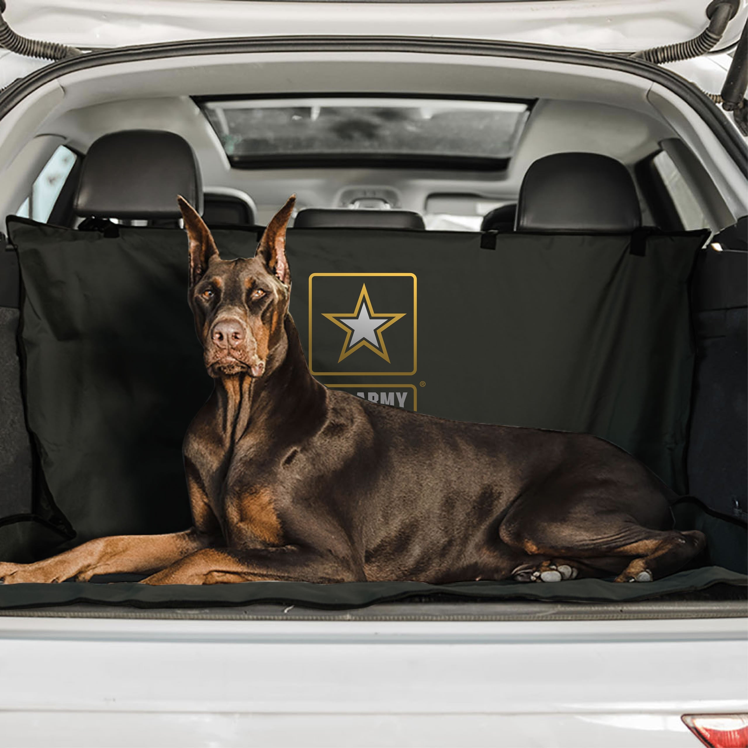 US Army SUV Cargo Pet Cover – Dark Camo