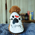 Bichon Teddy Dog Spring Summer Love Vest