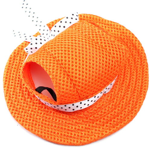 Breathable Dog Baseball Cap – Sun Protection Hat for Small Dogs