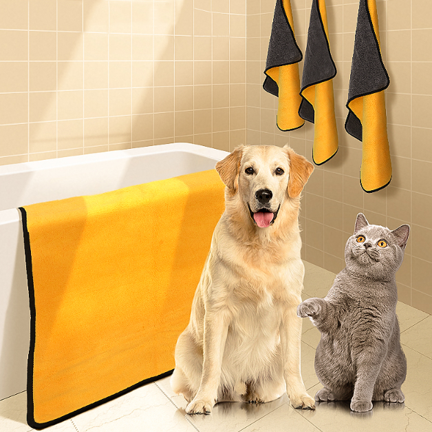 Super Absorbent Bath Towel for Dogs & Cats
