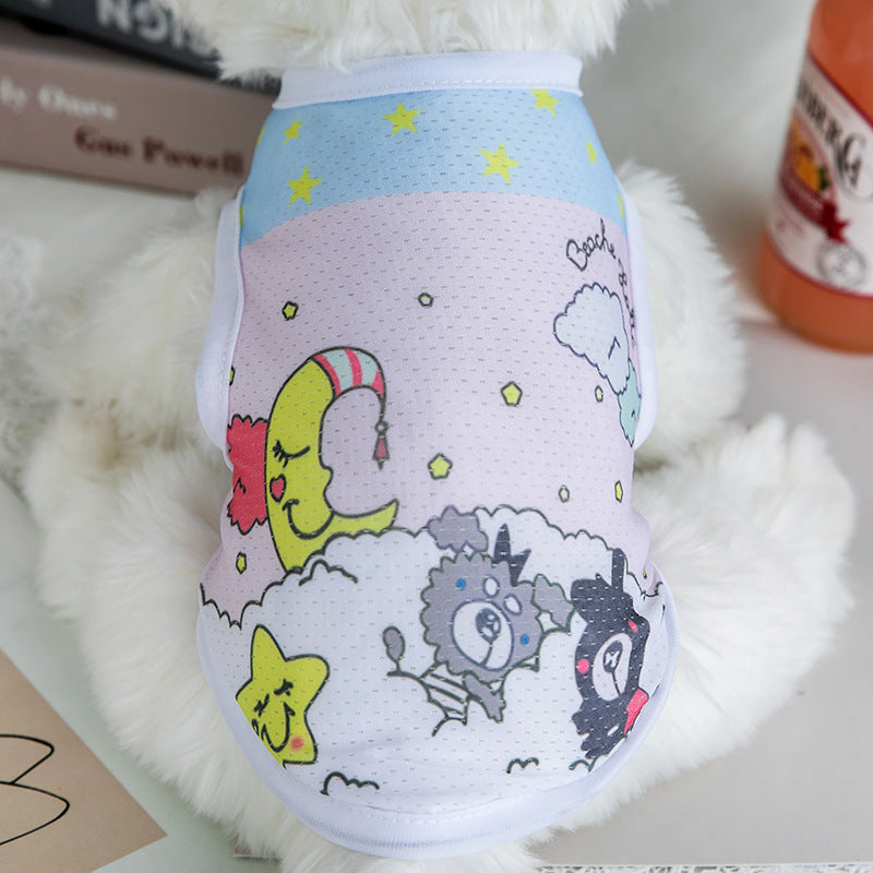 Summer Thin Style Dog Clothes for French Bulldogs