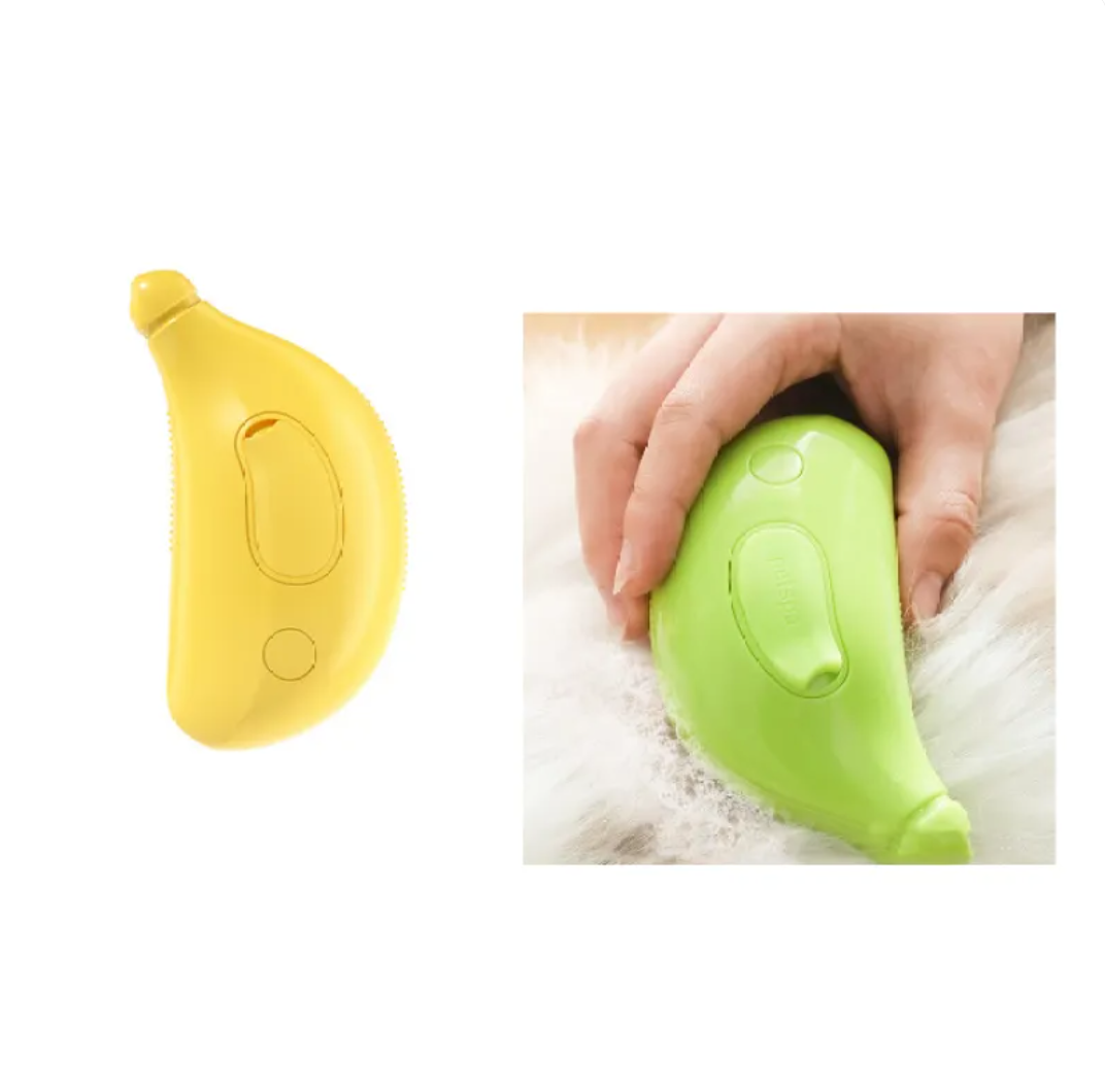 3-in-1 Pet Steam Grooming Brush – Steam, Spray & Massage for Cats & Dogs