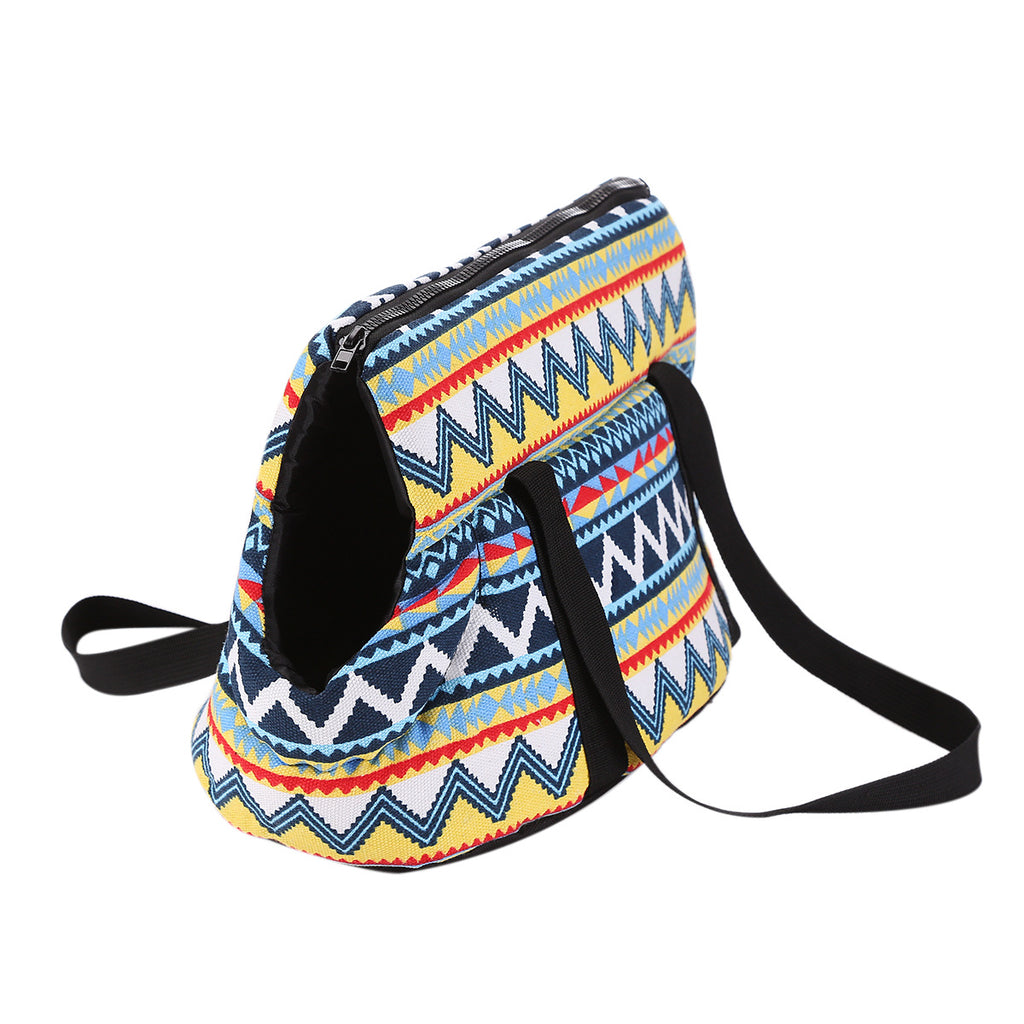 Vintage Pet Carrier Shoulder Bag for Cats & Dogs
