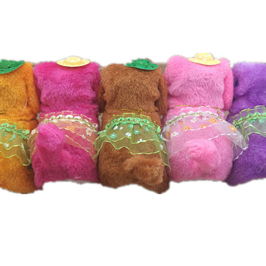 Electric Musical Plush Dog Toy with Sound & Walking Movement