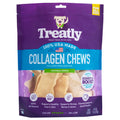 Package of Treatly Collagen Chews for dogs on a white background