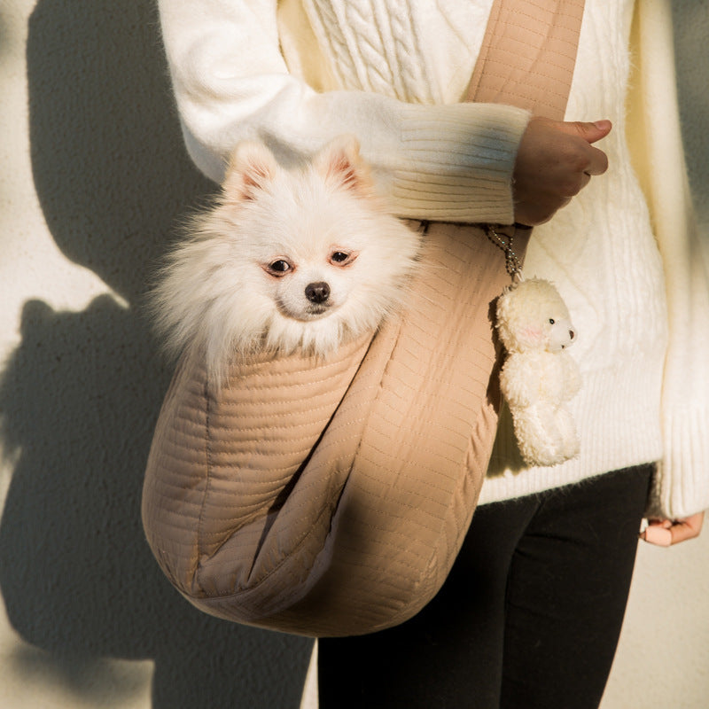 Canvas Pet Carrier Bag for Cats & Small Dogs