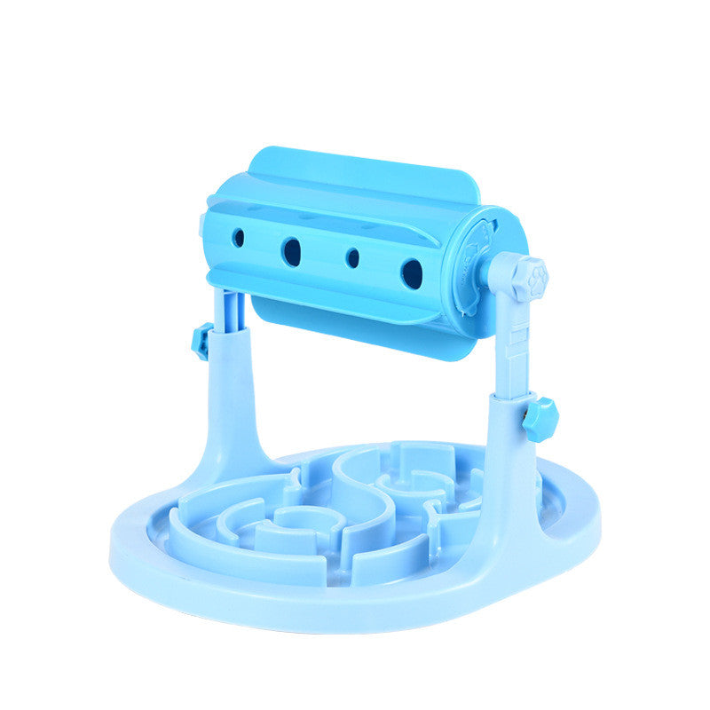 Drum-Style Food Dispenser & Slow Feeder for Cats & Small Dogs
