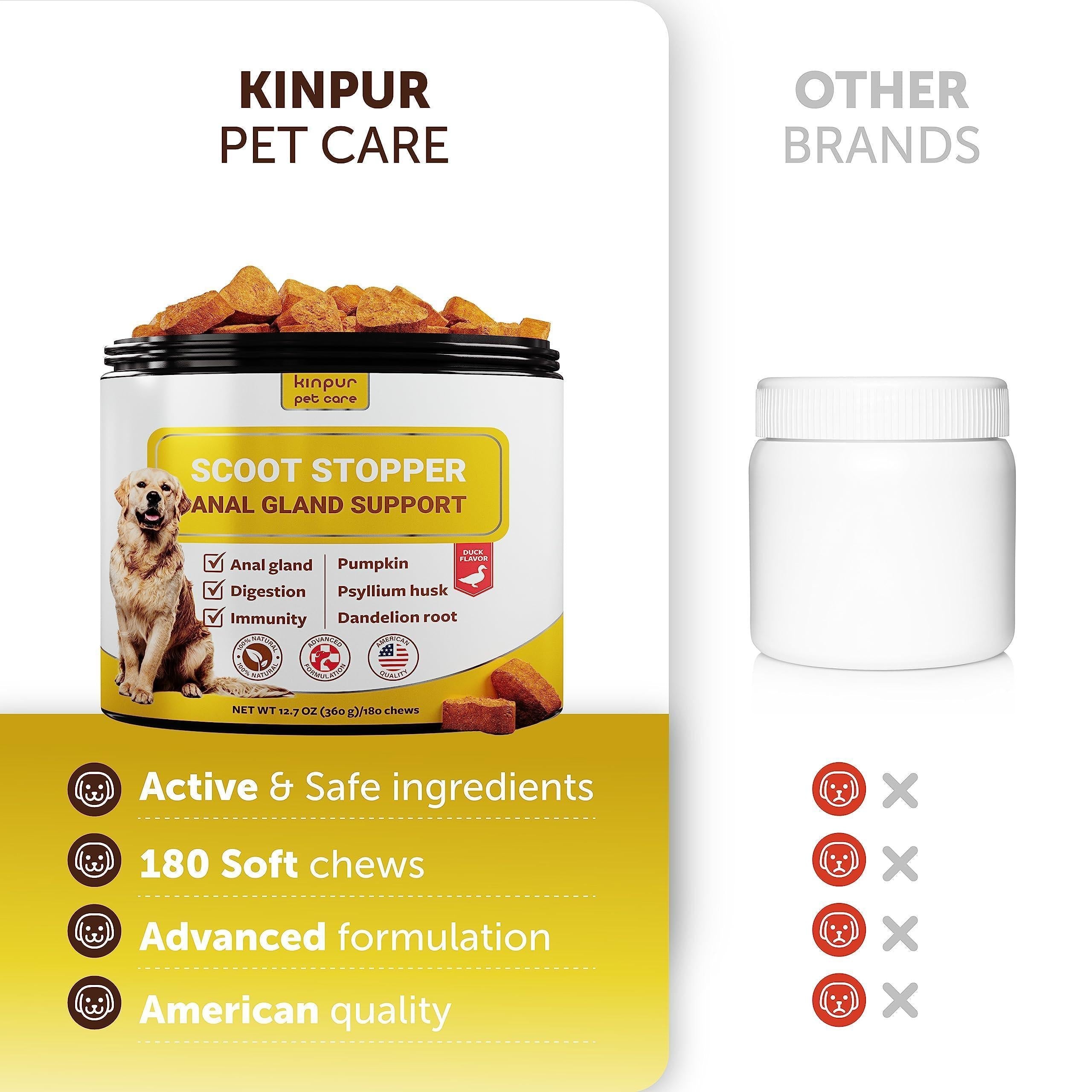 Scoot Stopper Soft Chews for Dogs