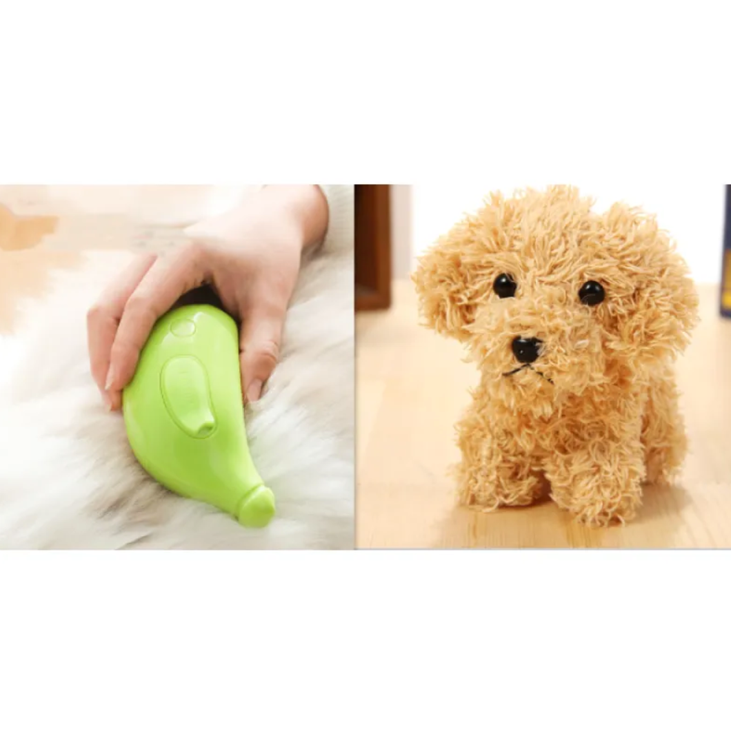 3-in-1 Pet Steam Grooming Brush – Steam, Spray & Massage for Cats & Dogs