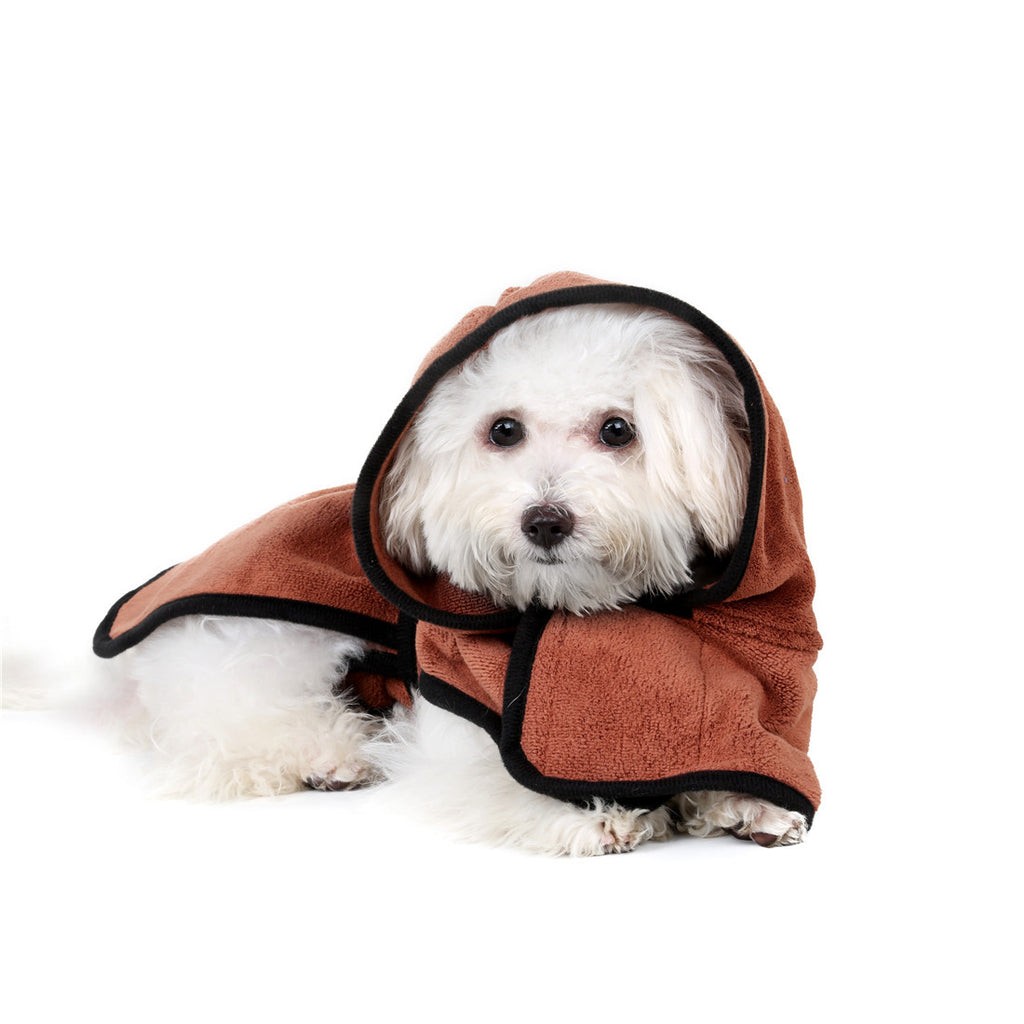 400g Microfiber Pet Bathrobe Towel for Dogs & Cats