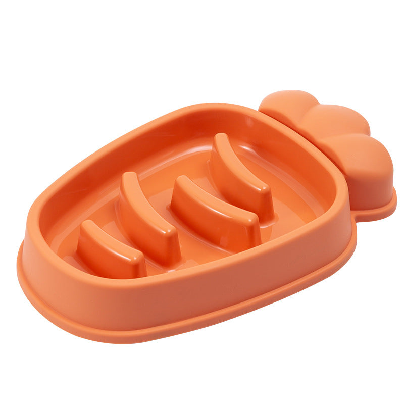 Orange silicone mold shaped like a fish on a white background