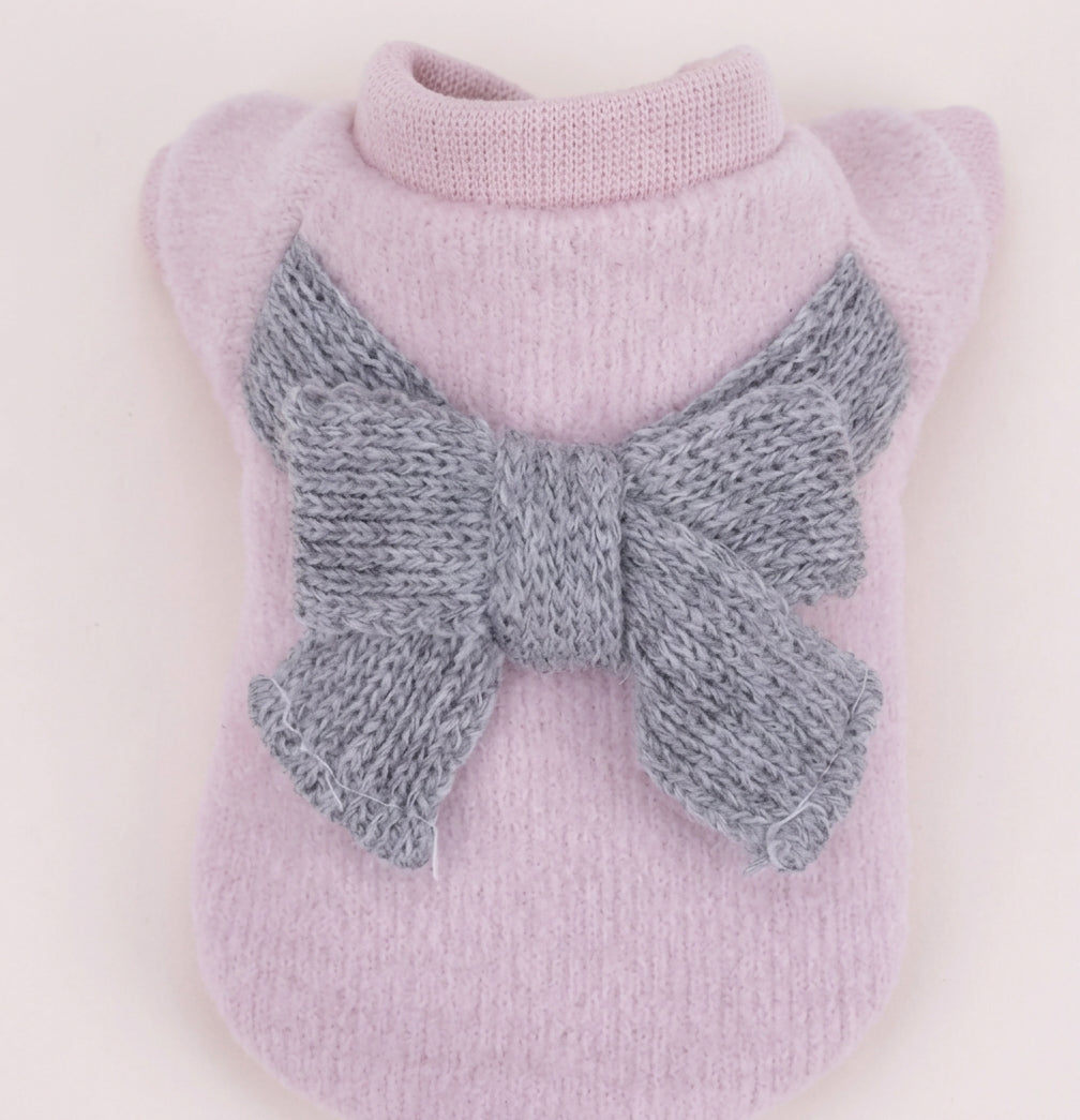 Casual Fleece Dog Sweater for Autumn & Winter