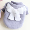 Casual Fleece Dog Sweater for Autumn & Winter