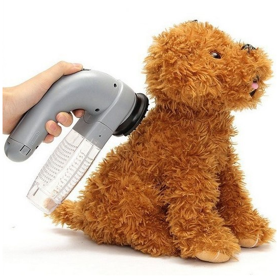 Electric Pet Hair Vacuum & Massage Brush for Dogs and Cats