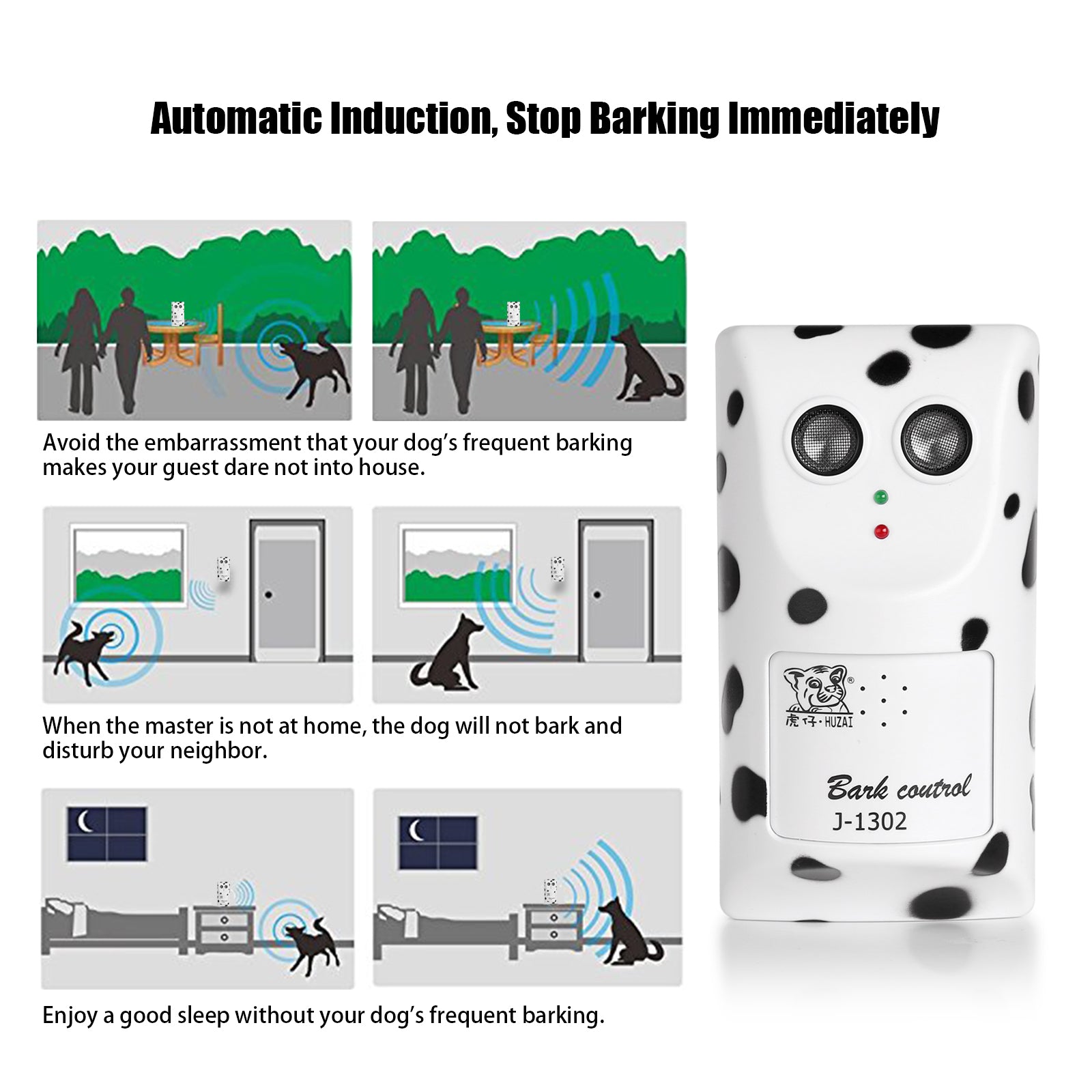 Ultrasonic Anti-Bark Device – Humane Dog Bark Control