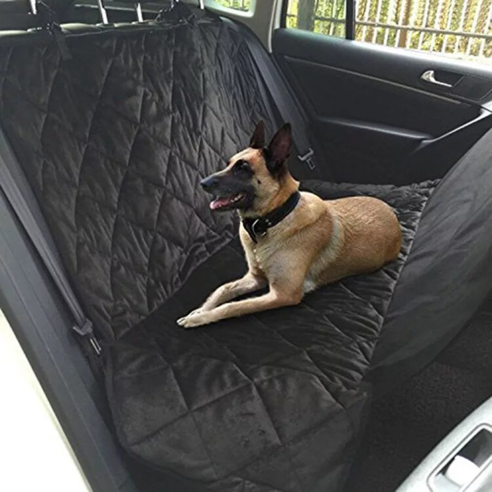 Waterproof Pet Car Seat Cover – Oxford Cloth Back Seat Protector & Picnic Mat