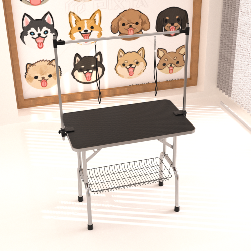 Folding Dog Grooming Table – Heavy Duty Stainless Steel