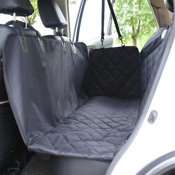 Waterproof Dog Car Seat Cover with Hammock Option – Heavy Duty Back Seat Protector