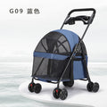 Lightweight Foldable Pet Stroller for Small Dogs & Cats