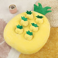 Vegetable Pull-Out Plush Snuffle Toy for Dogs & Cats — PP Cotton, Crystal Velvet (22cm & 32cm)