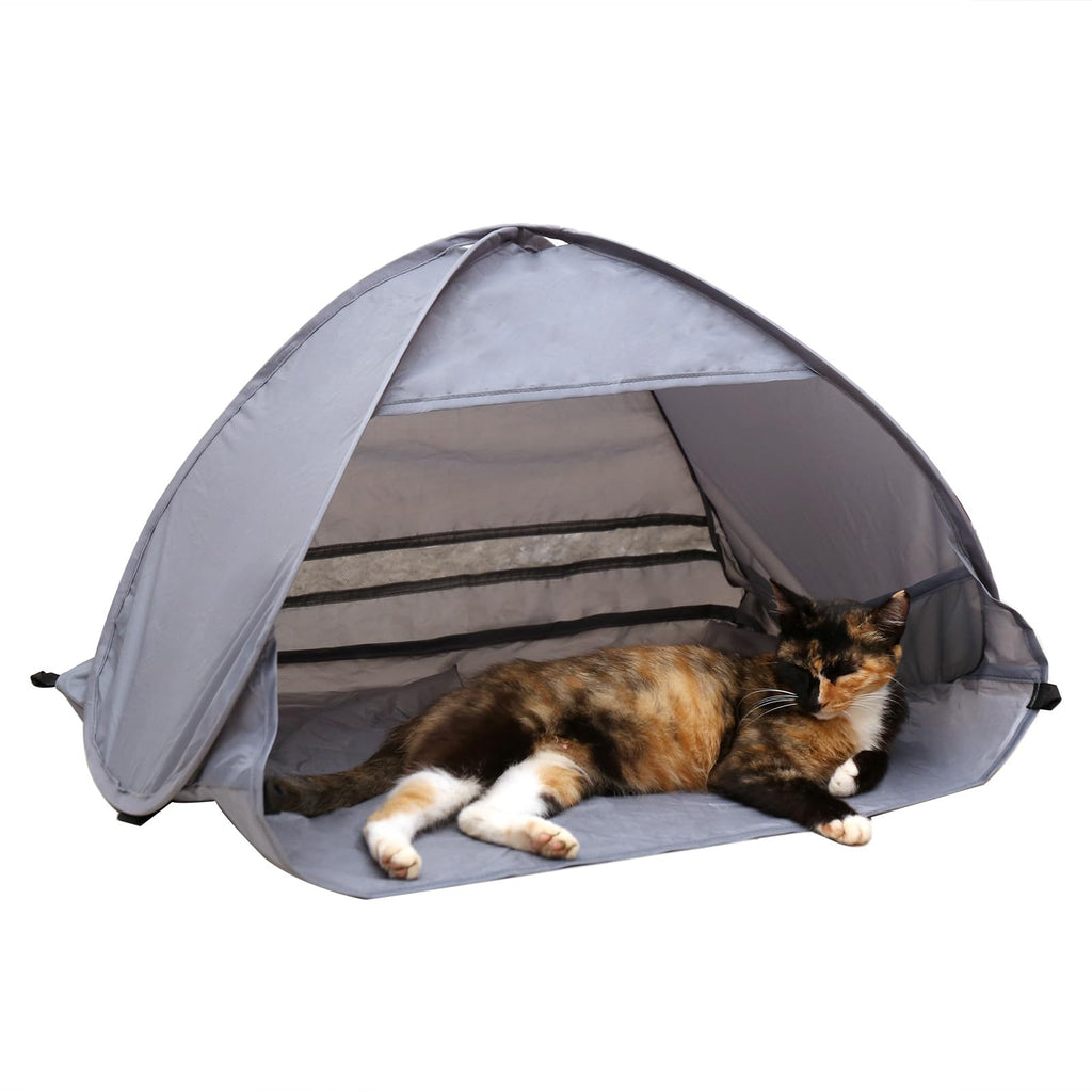 Large Pop-Up Pet Tent for Cats & Dogs – Waterproof Indoor & Outdoor