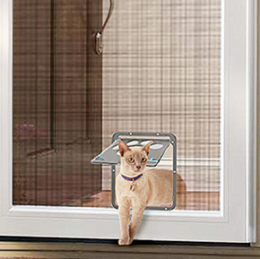 Scratch-Resistant Pet Door for Cats & Dogs