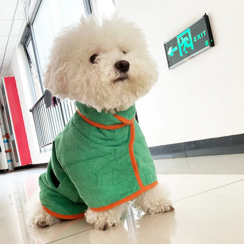 Pet Bathrobe & Fast-Drying Microfiber Towel