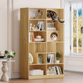 2-in-1 Cat House Bookshelf & Display Cabinet