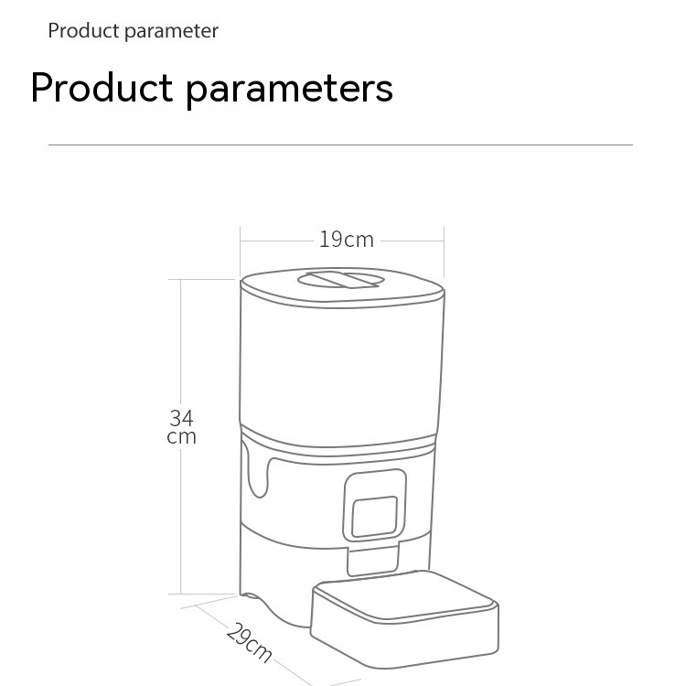 6L Automatic Pet Feeder with App, Video & Camera Options