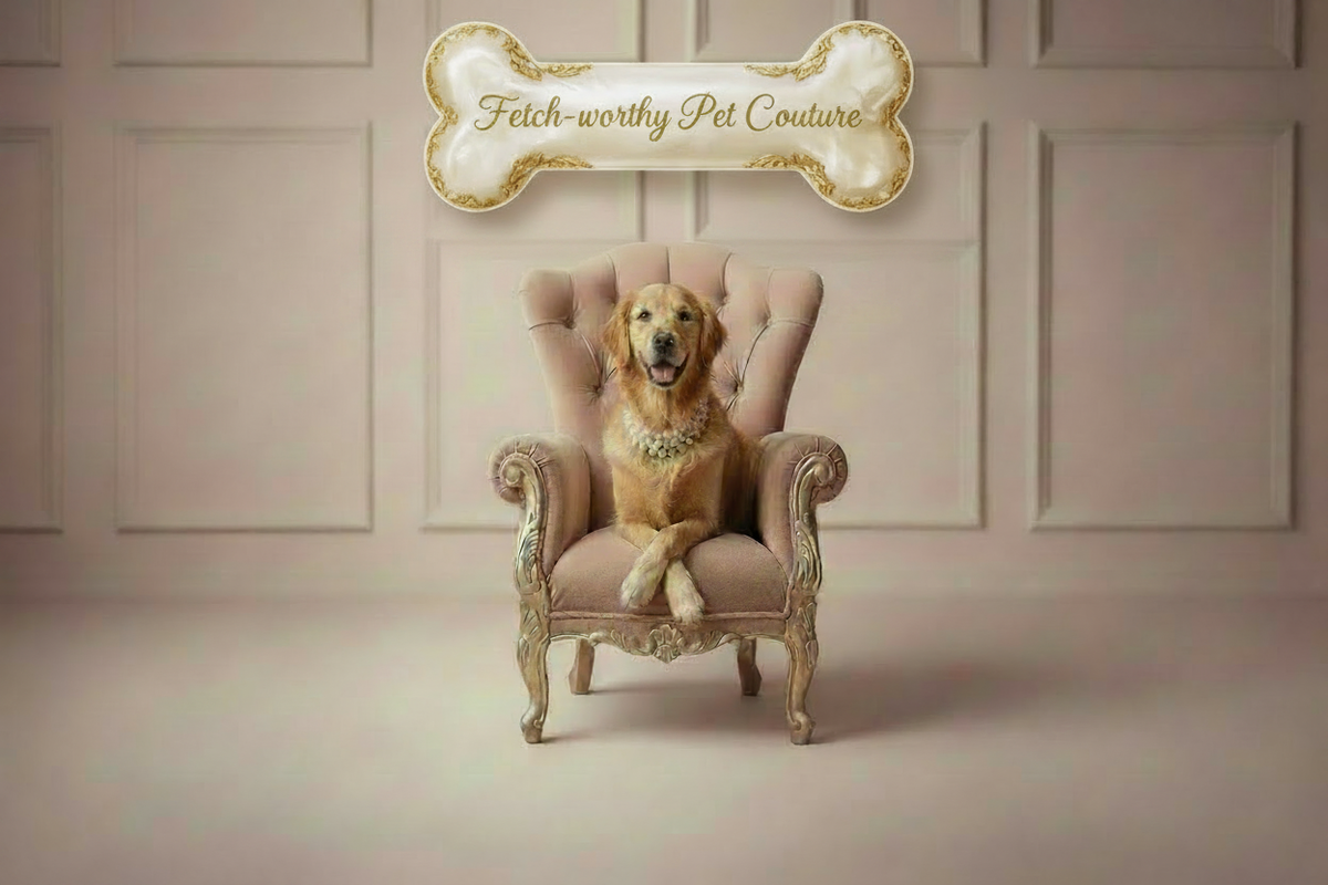 Fetch-worthy Pet Couture Bone Only