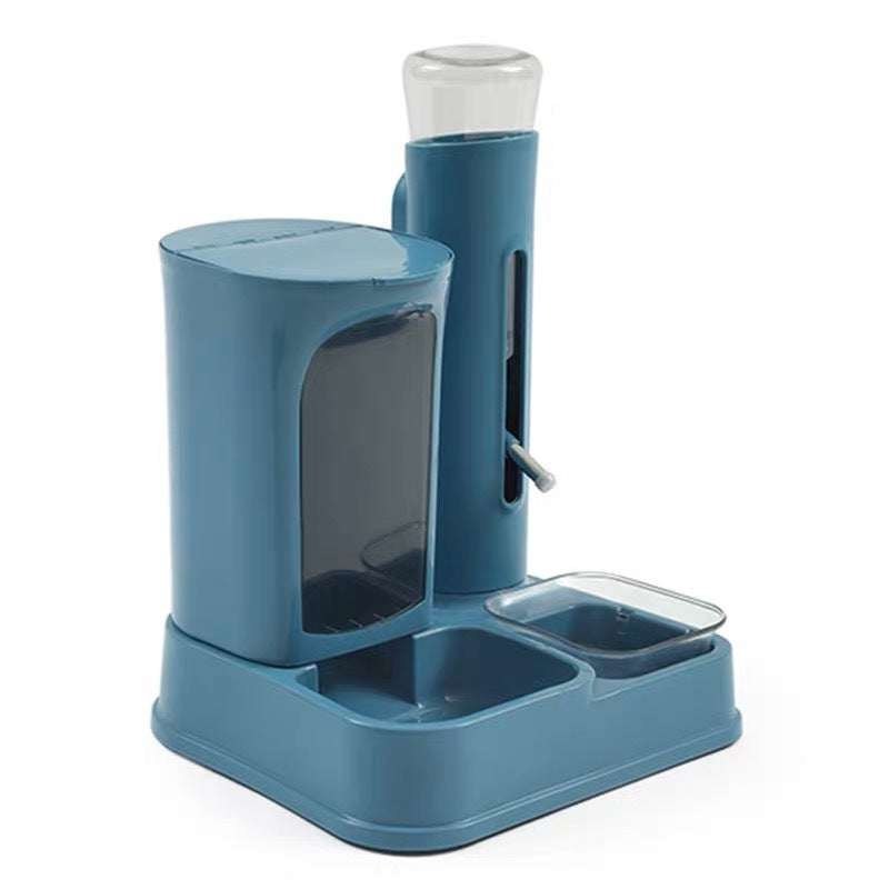 Pet Feeding Station & Water Dispenser for Cats & Dogs