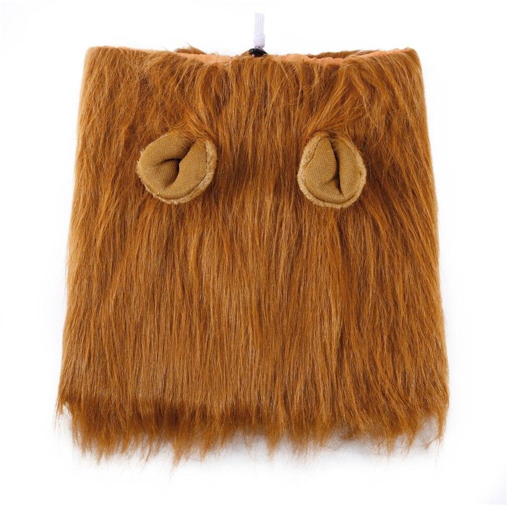 Brown furry pouch with ears on a white background