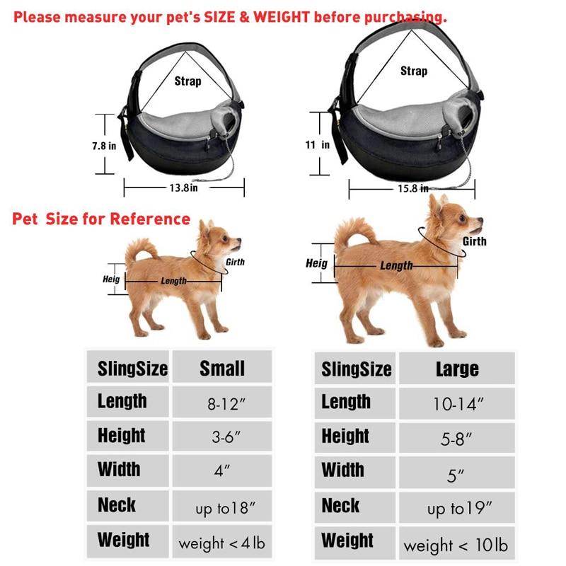 Pet Travel Shoulder Bag for Puppies & Kittens